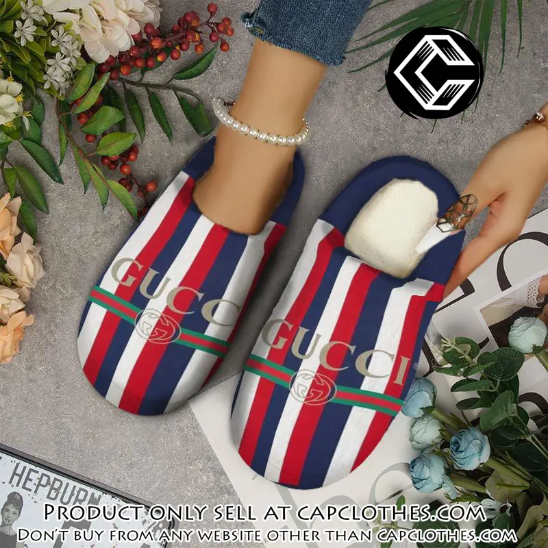 Gucci fleece slippers luxury inhouse slippers ihs1015 cc0125851